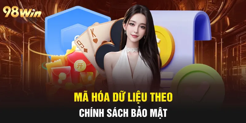 CHÍNH SÁCH BẢO MẬT 98WIN - AN TOÀN THÔNG TIN, CÁ CƯỢC THẢ GA 3 Mã hóa dữ liệu theo chính sách bảo mật 98win