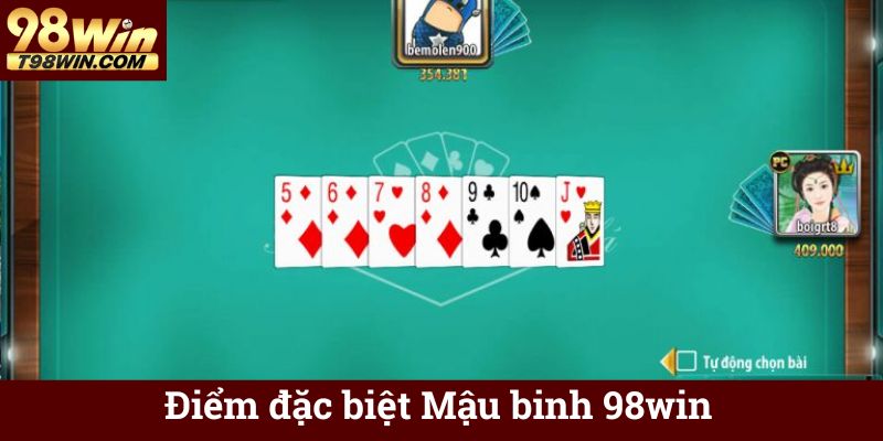 Mậu Binh 98win ♣️ Game Bài 13 Lá Online Ăn Tiền Thật 6 Điểm đặc biệt Mậu binh 98win